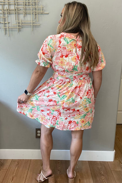 Fancy Free Floral Dress