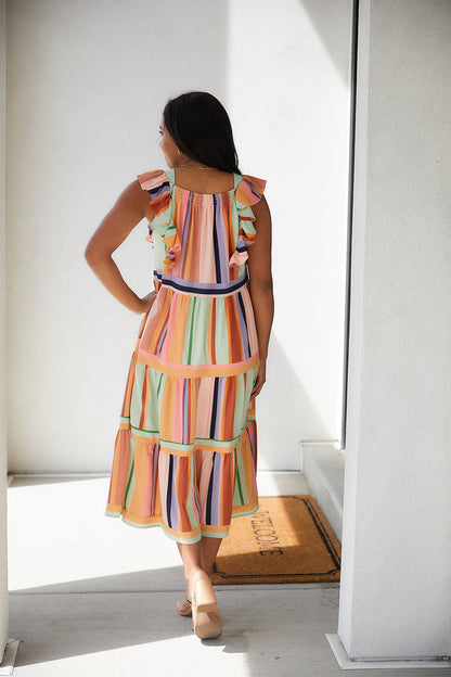 Painted Palette Midi Dress by RM