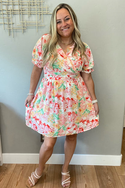 Fancy Free Floral Dress