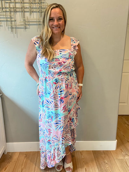 She Sells Sea Shells Maxi Dress