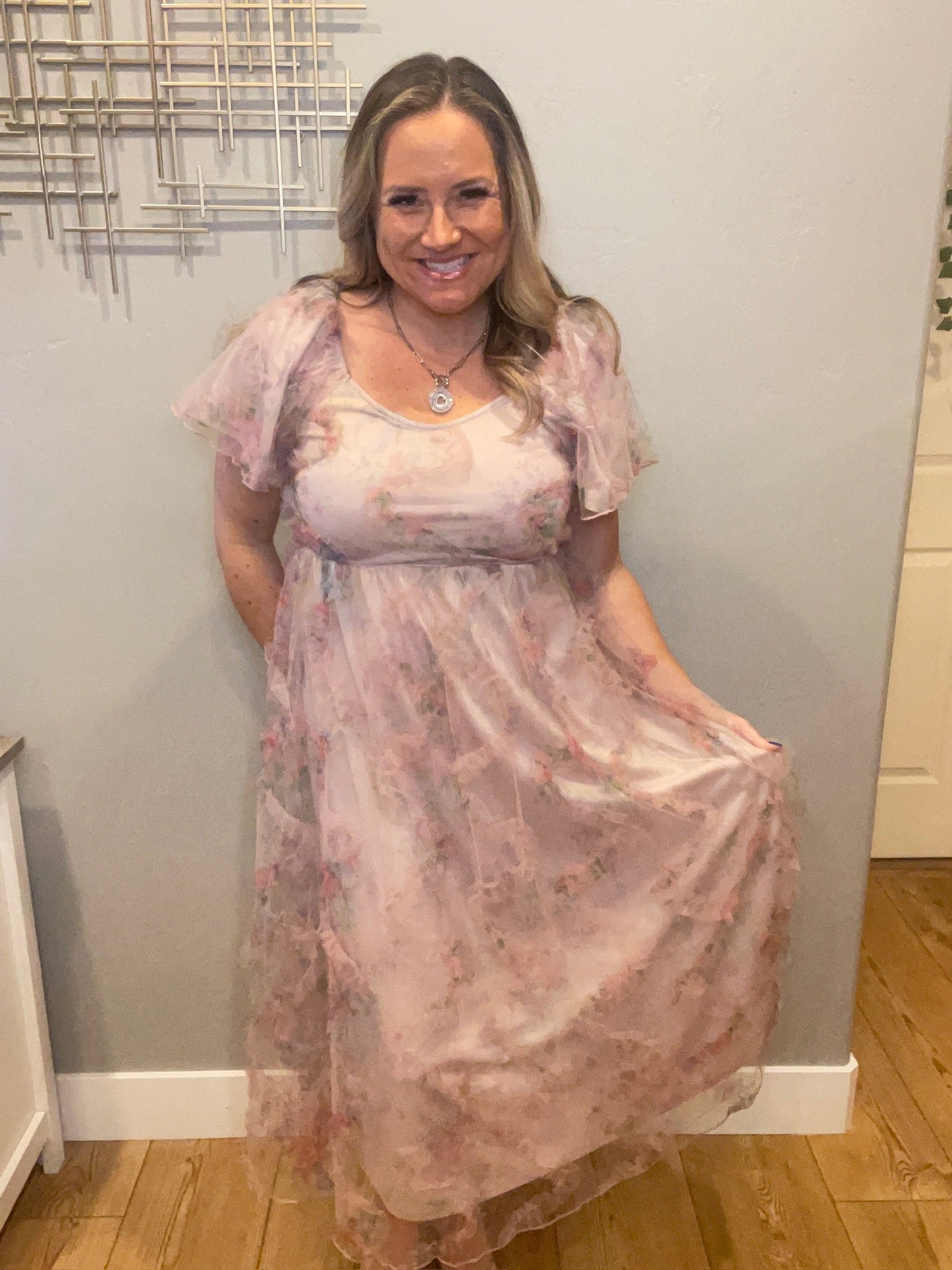 My Little Songbird Fluttersleeve Dress by RM