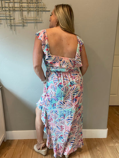 She Sells Sea Shells Maxi Dress