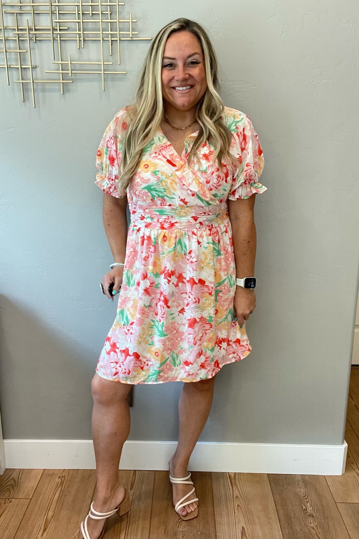 Fancy Free Floral Dress