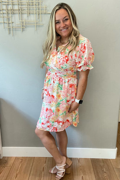 Fancy Free Floral Dress