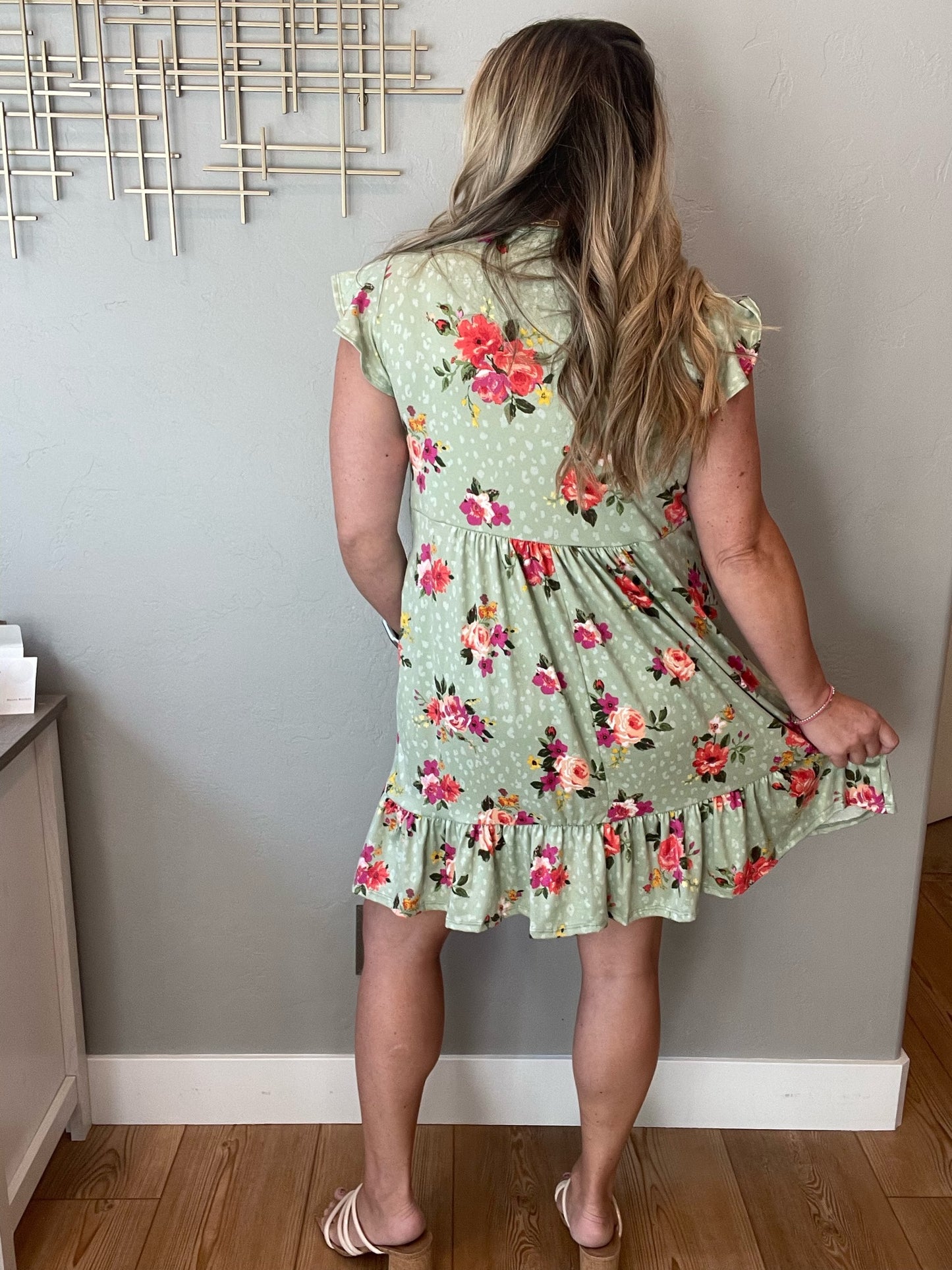 Can't Fight the Feeling Floral Dress