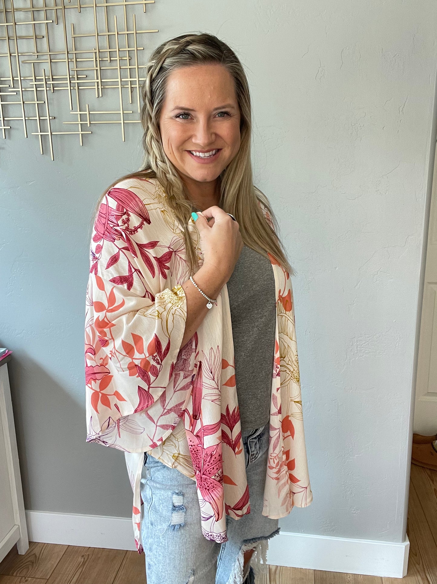 Vacay Season Bell Sleeve Kimono