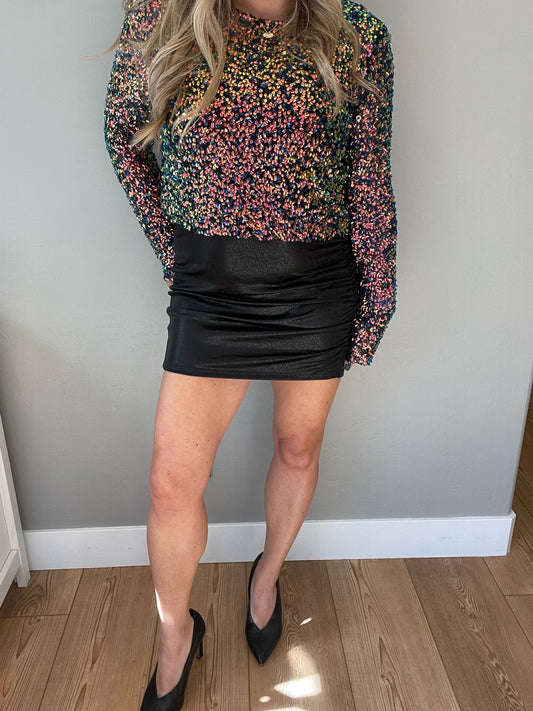 Pretty Mini Pebble Mini Skirt