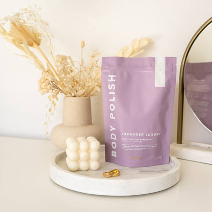 Body Polish Body Scrub in Lavender Luxury