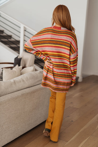 Henny Penny Striped Cardigan by RM