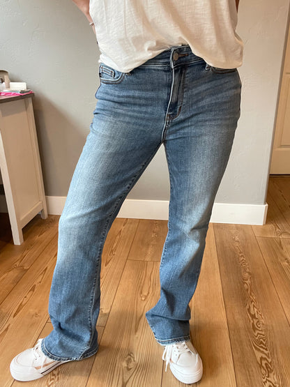 Genevieve Mid Rise Vintage Bootcut Jeans