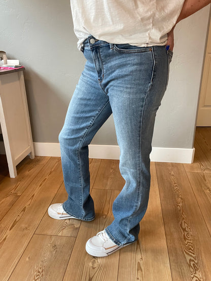 Genevieve Mid Rise Vintage Bootcut Jeans