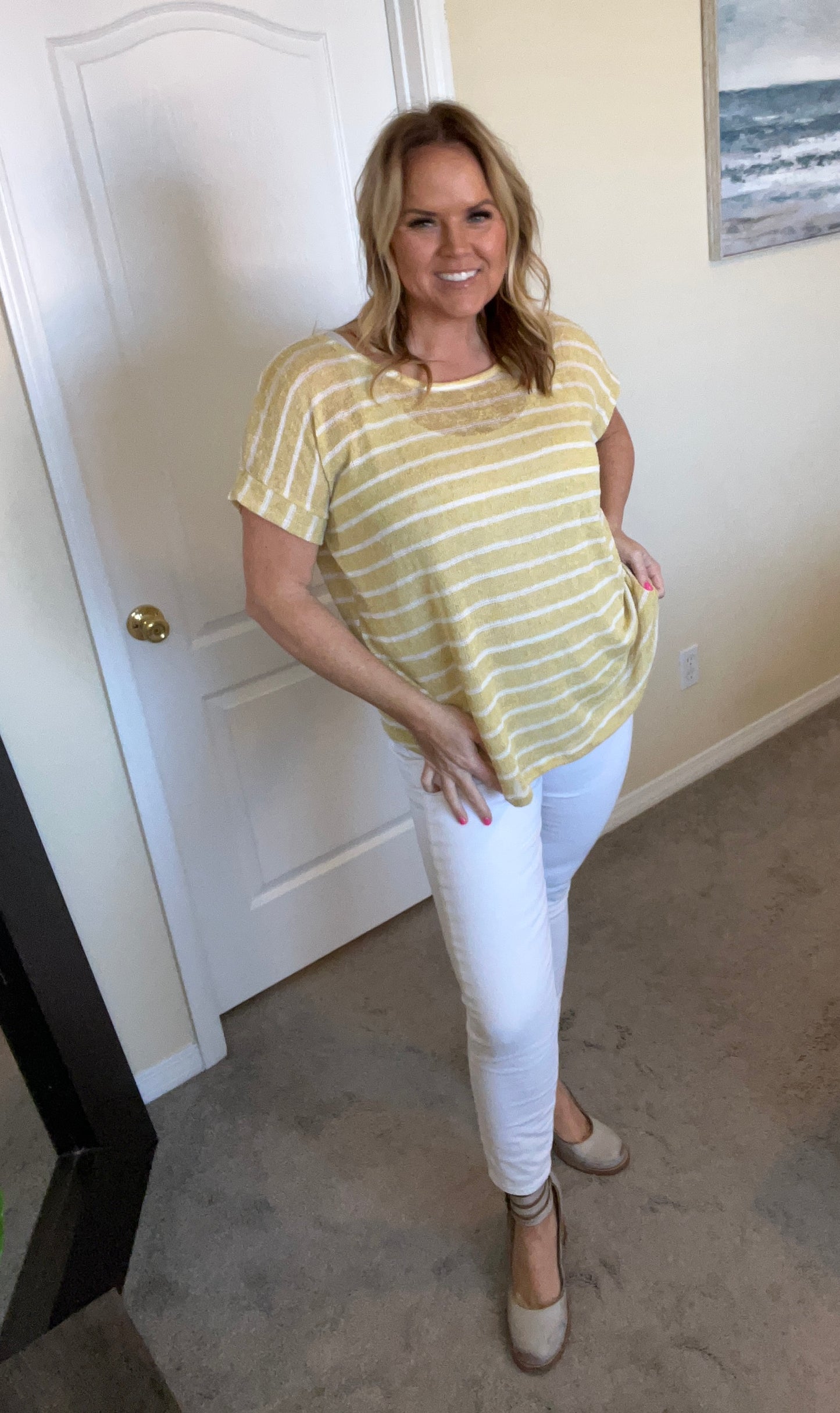 Simply Sweet Striped Top