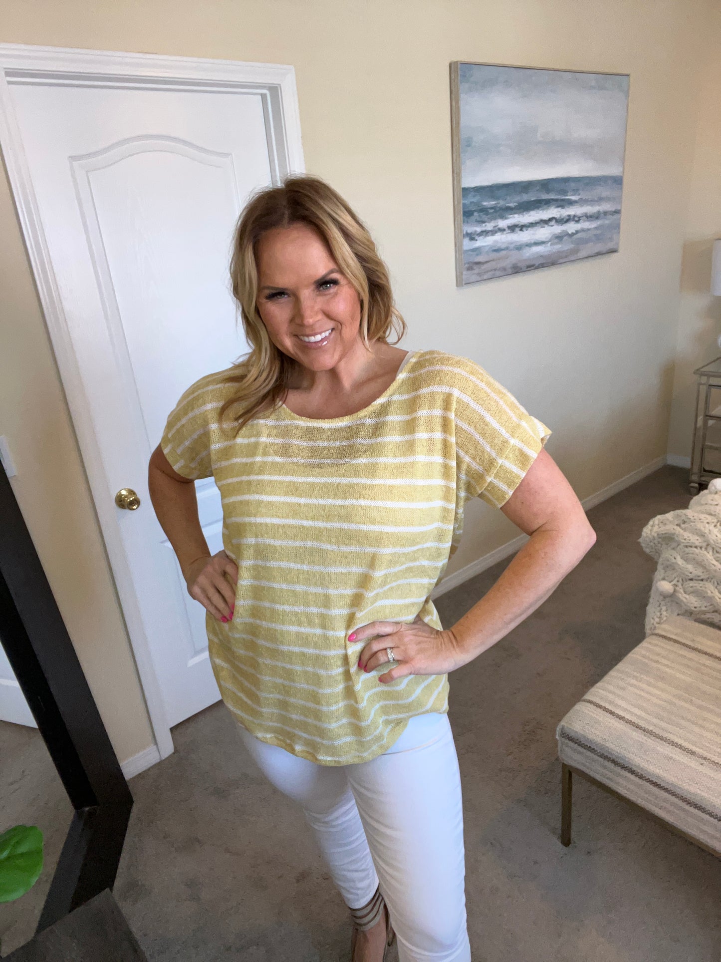 Simply Sweet Striped Top