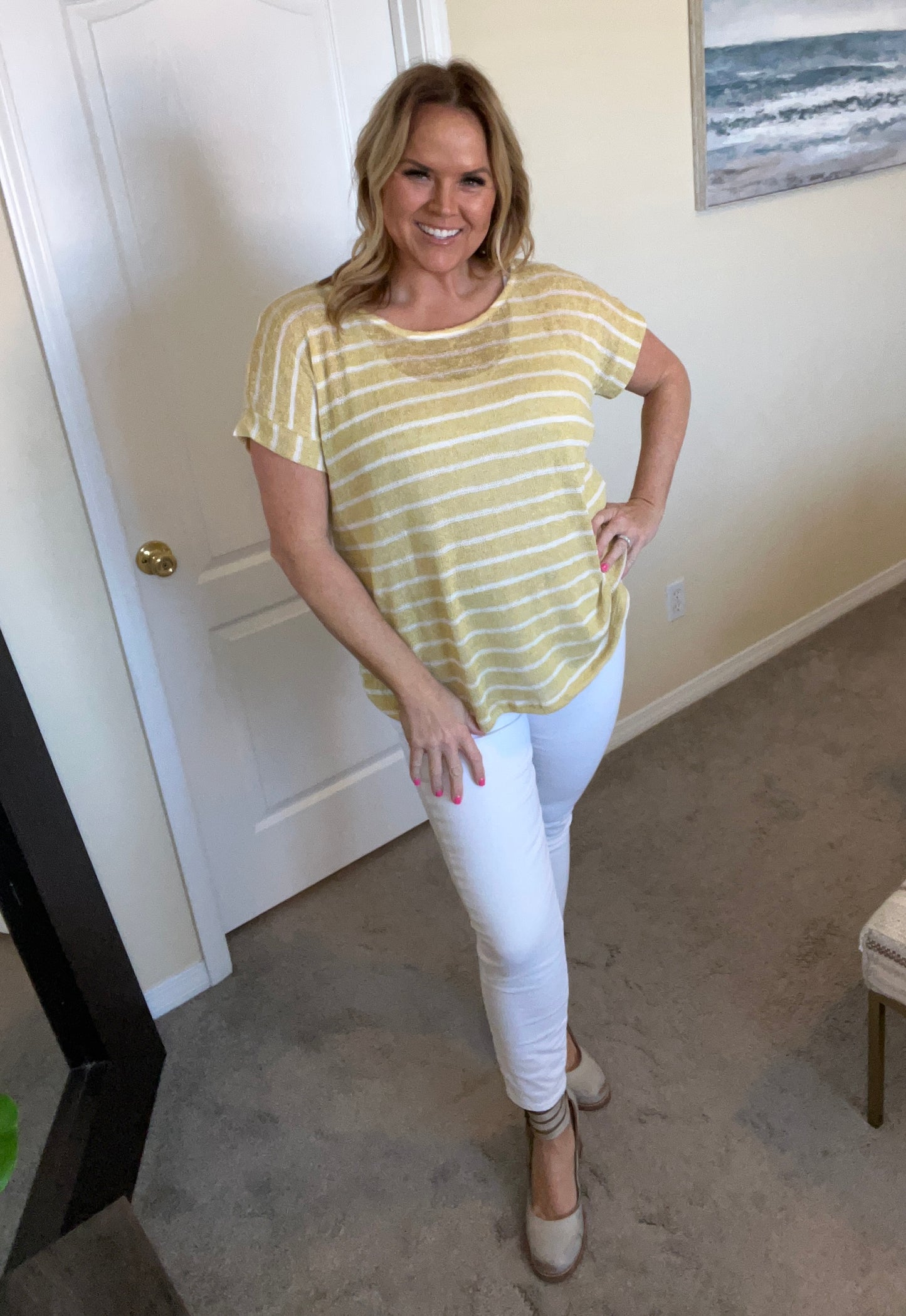 Simply Sweet Striped Top