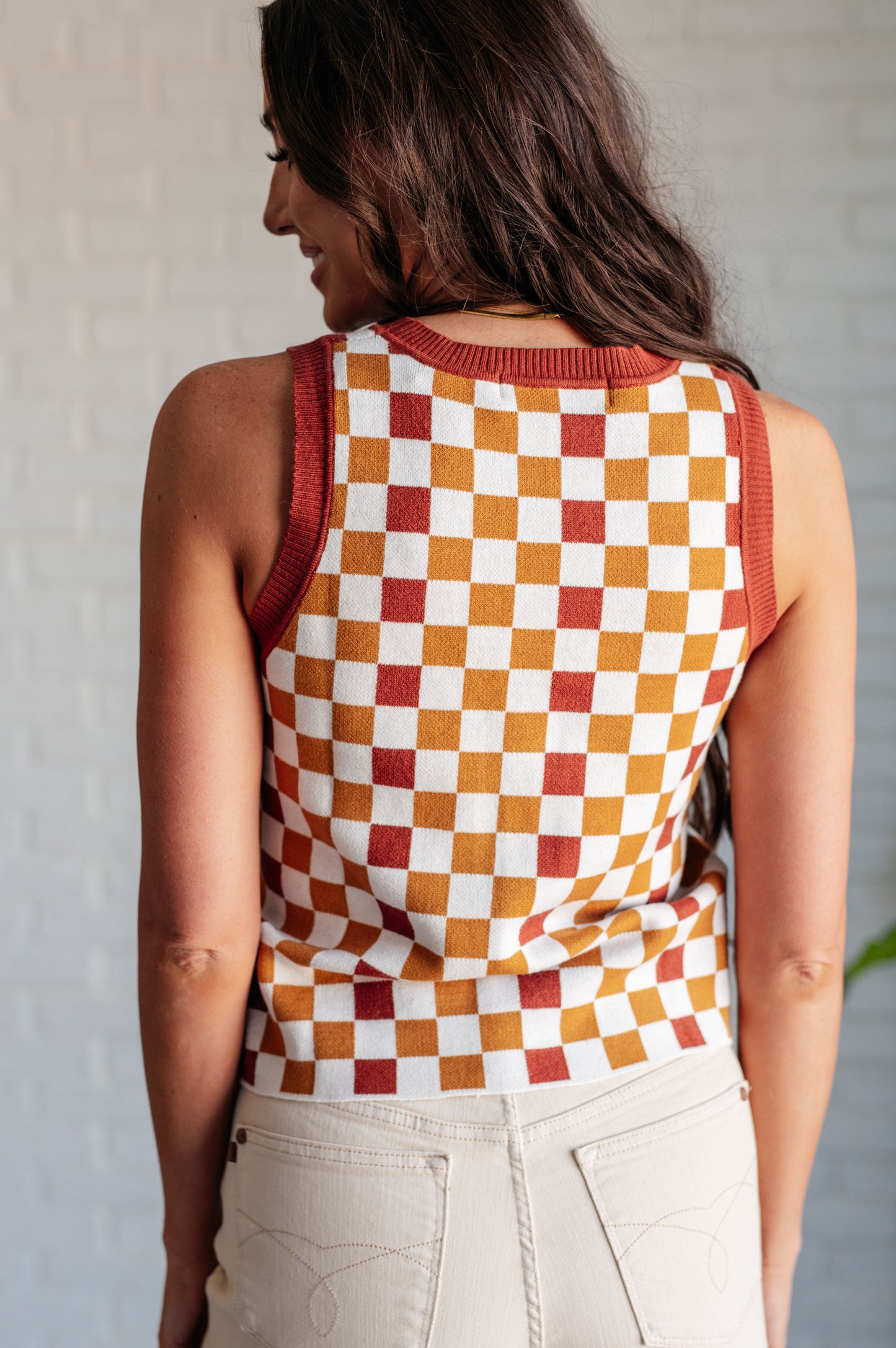 Keeping Score Checkered Tank