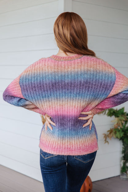 Make Your Own Kind of Music Rainbow Sweater by RM