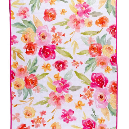 Painted Petals Kitchen Towel