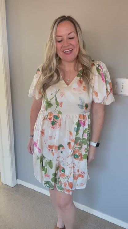 Delightful Surprise Floral Dress