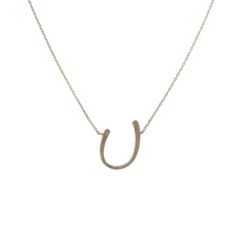 Silver Horseshoe Necklace