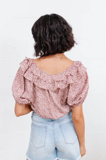 Golden Hour Top in Rose