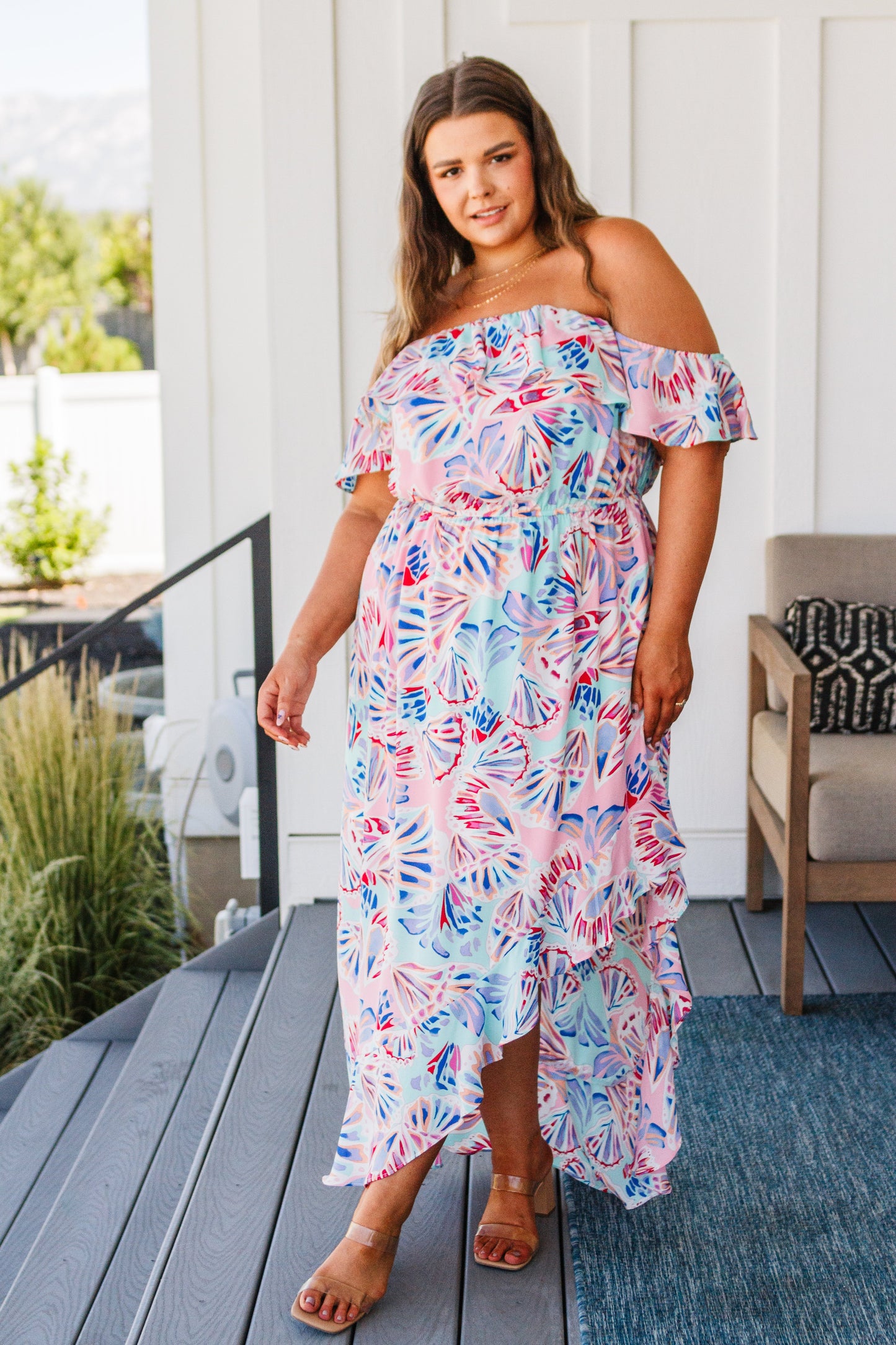 She Sells Sea Shells Maxi Dress