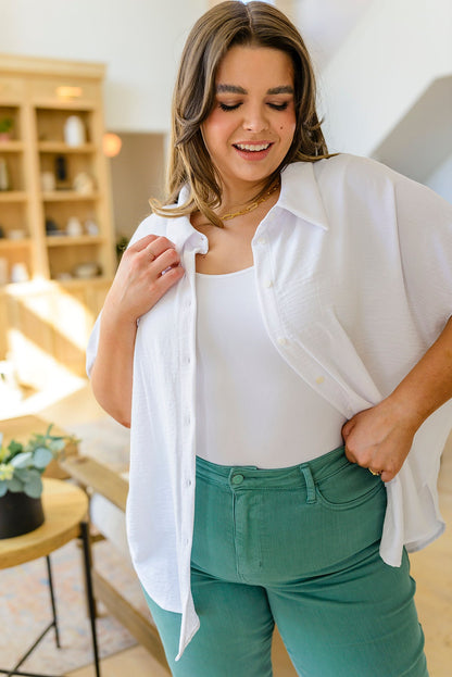 Sweet Simplicity Button Down Blouse