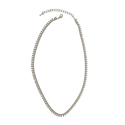 Flat Dot Chain Necklace